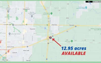 SOLD 2022 FOR SALE 13 ACRES of INDUSTRIAL AND COMMERCIAL LAND in JOPLIN
