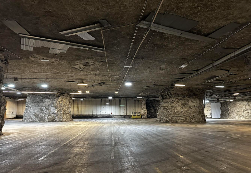 42,500 SF Secure Underground Storage for Lease in Carthage